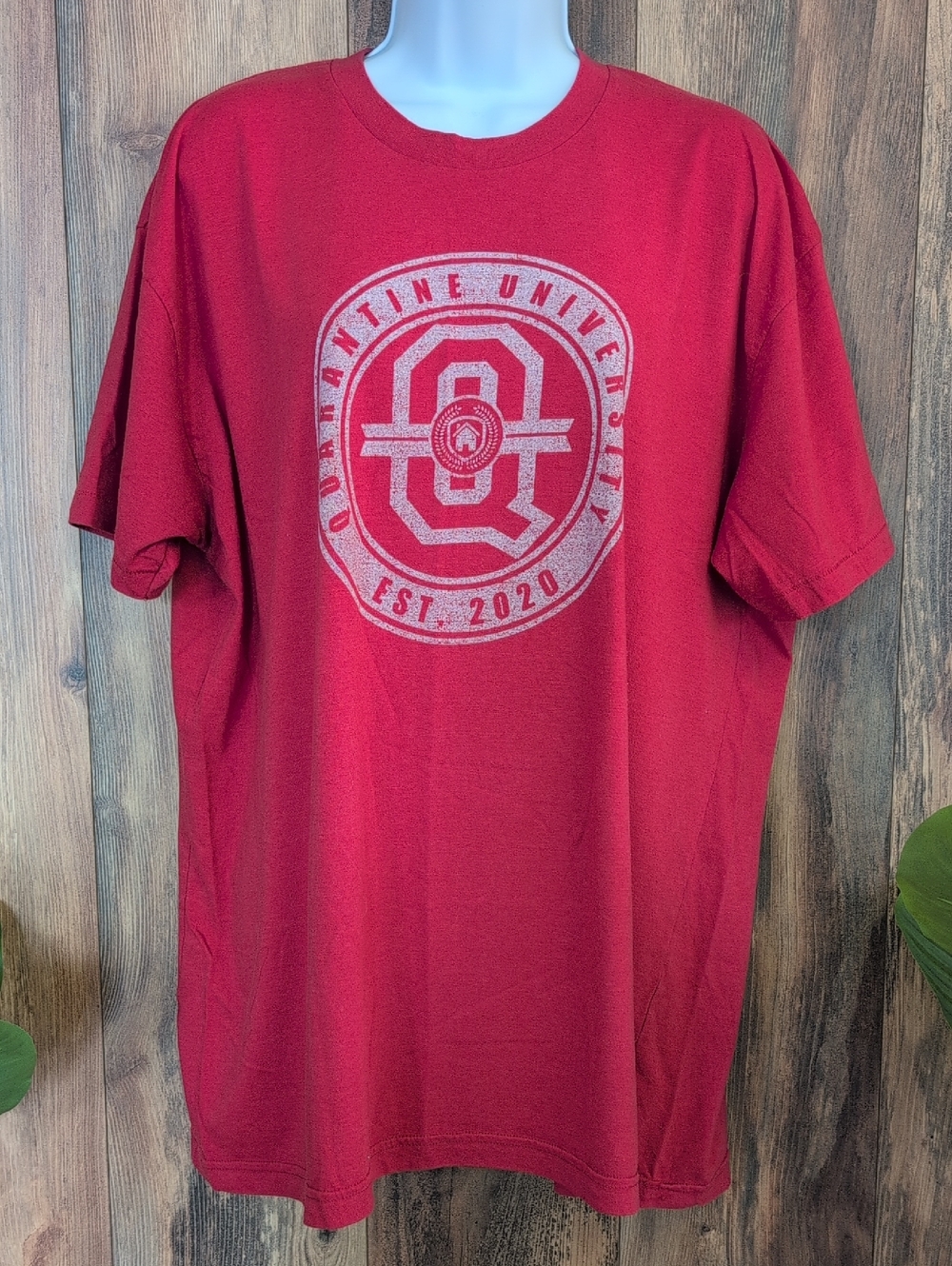 American Apparel "Quarantine University 2020" Covid Graphic Tee 2XL AC134
